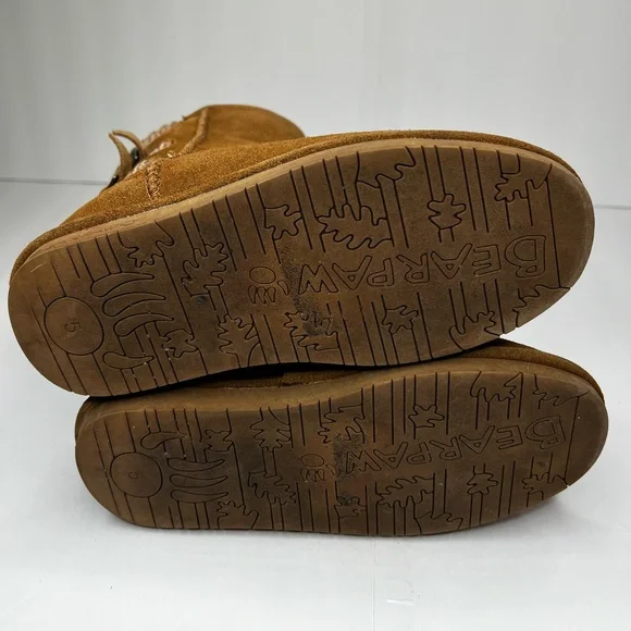 Bearpaw Boshie Hickory Youth Boots - Size 5 - Picture 4 of 10